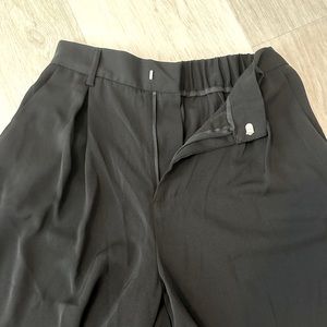 NWOT Wide Leg Lightweight Black Palazzo Trousers 🖤